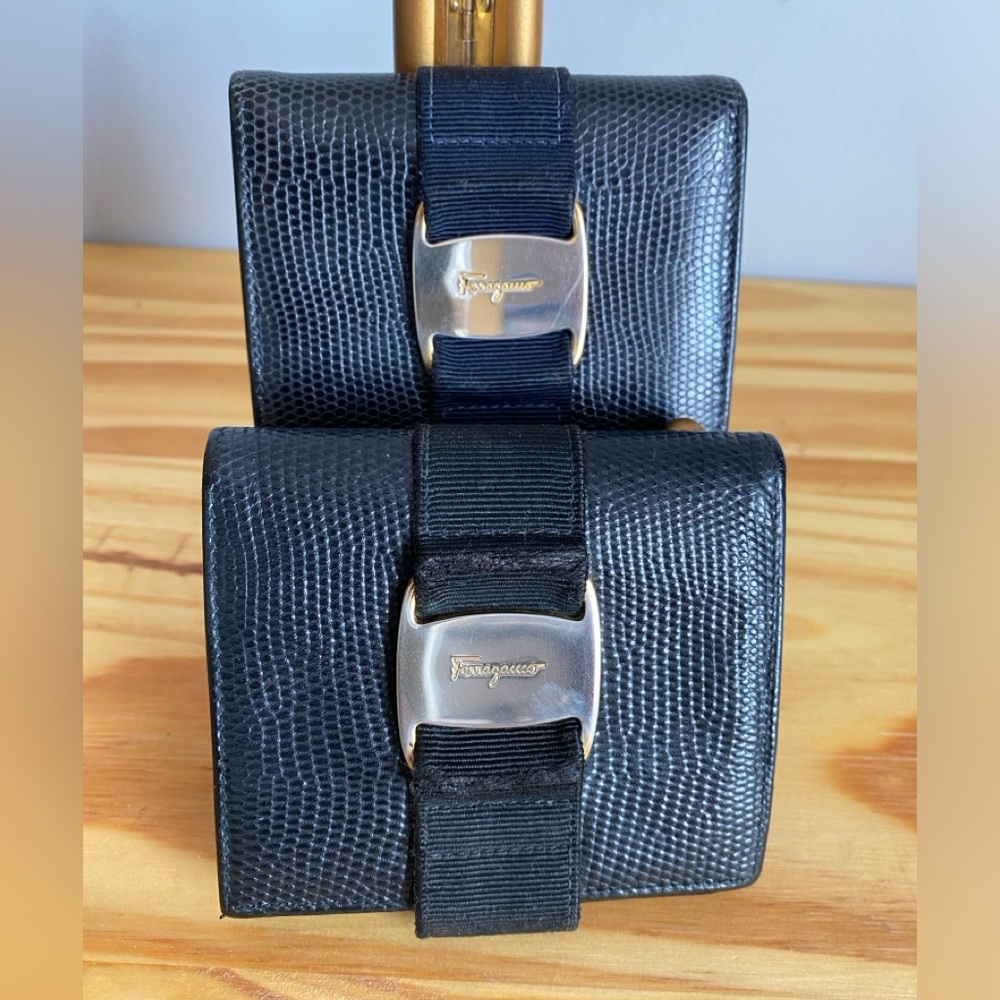 Bundle Authentic Salvatore Ferragamo Compact Wall… - image 1